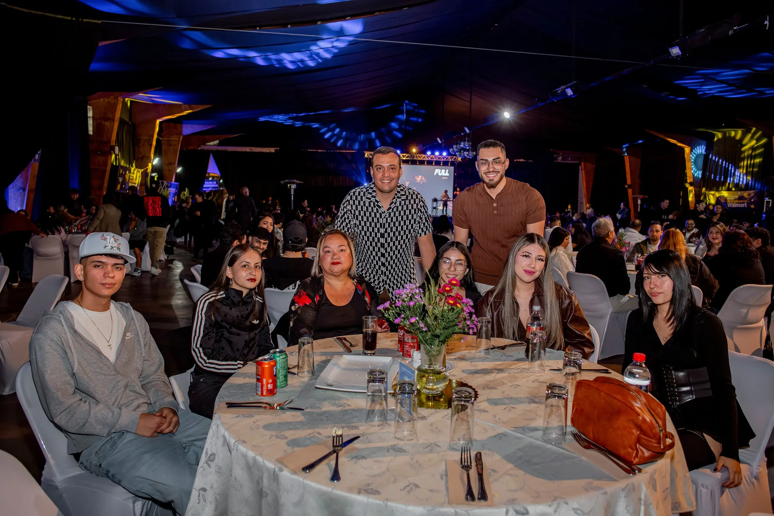 Celebración de graduación en Parque La Araucana