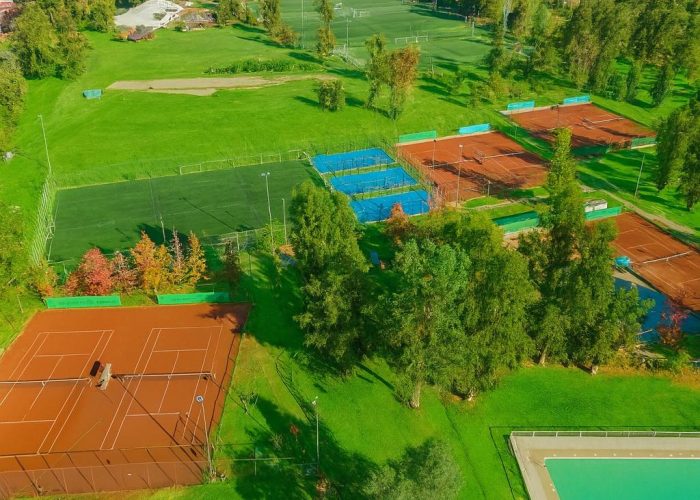 Tenis 4 canchas parque